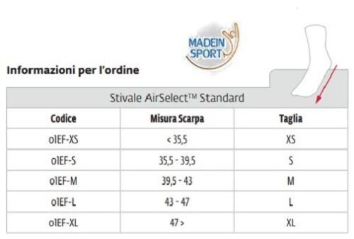 AIRSELECT STANDARD ACHILLES WALKER AIRCAST - immagine 2