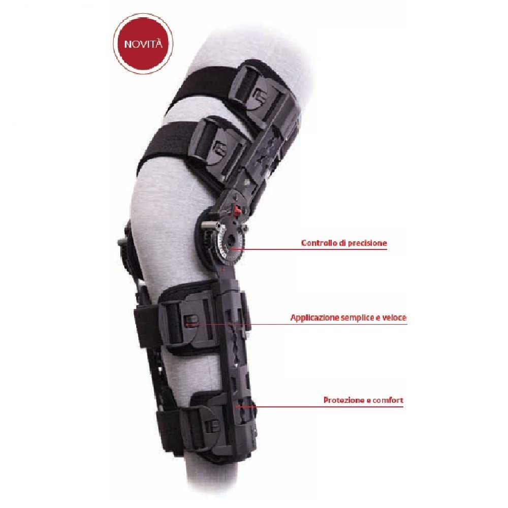 X-ROM Ginocchiera post-op telescopica universale Donjoy