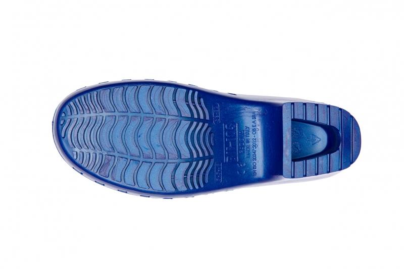 Calzuro Classic S con foro blu metal