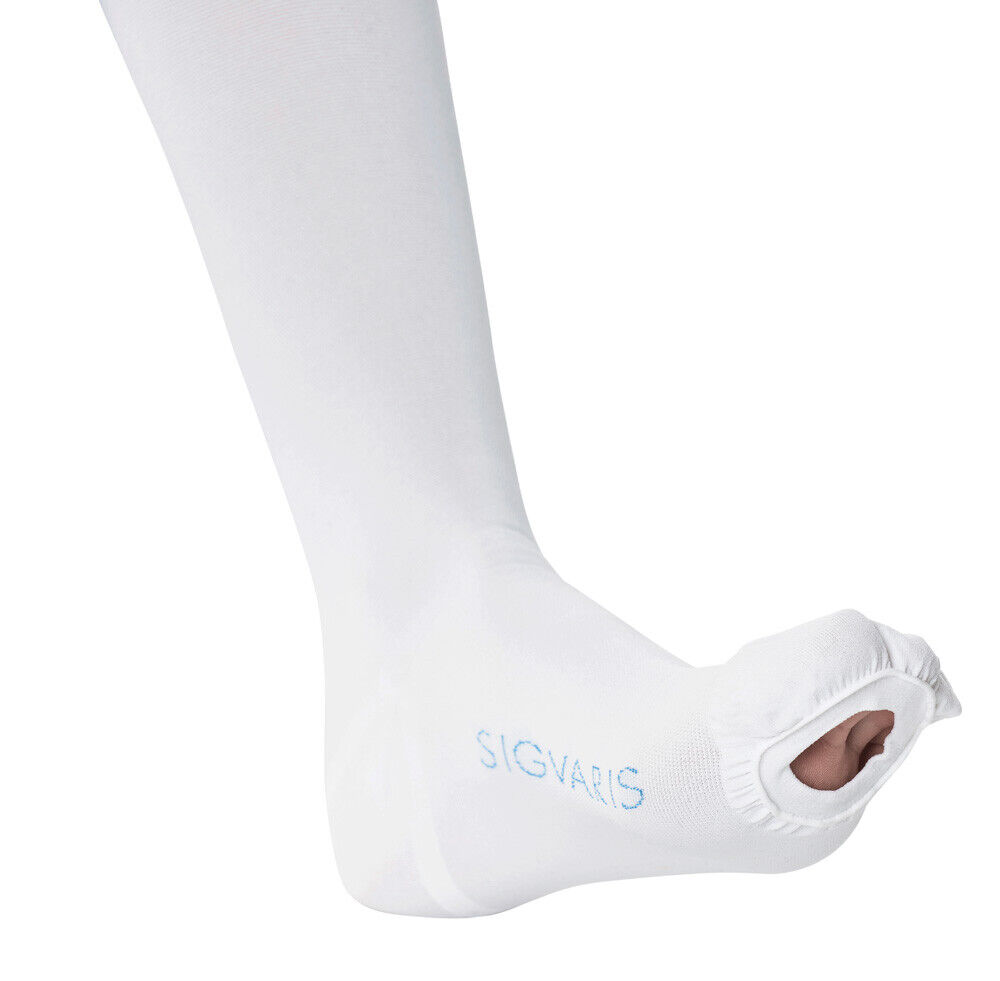 THROMBO AG 18mmHg Monocollant con cintura unisex by SIGVARIS punta aperta