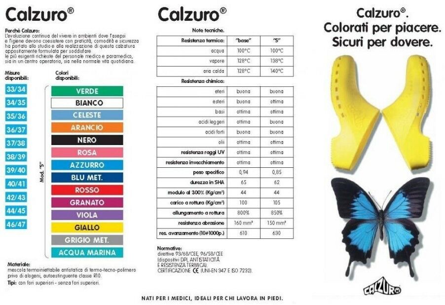 Calzuro Classic S con foro info