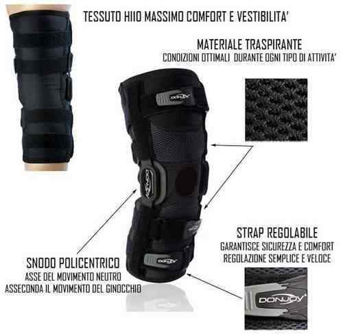 PLAYMAKER II lunga Versione Sleeve chiusa DONJOY