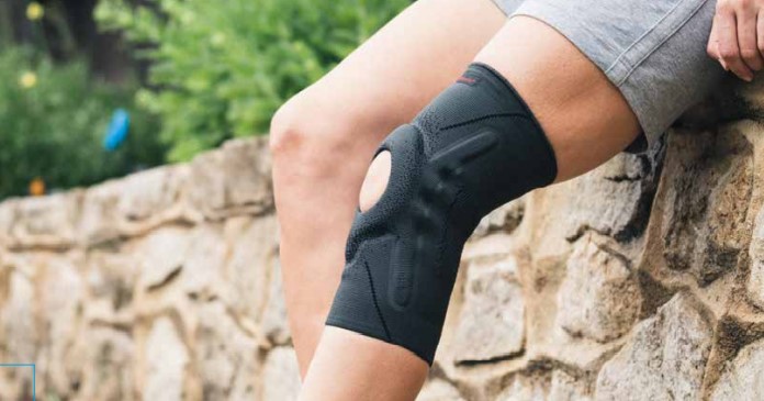 RotuLax Ginocchiera elastica con cuscinetto rotuleo