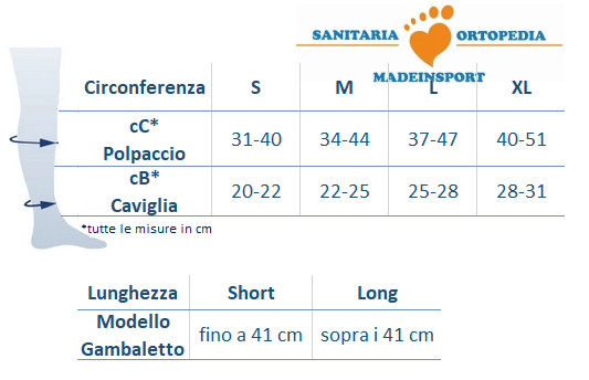 Compression Sock Performance Bauerfeind Misura